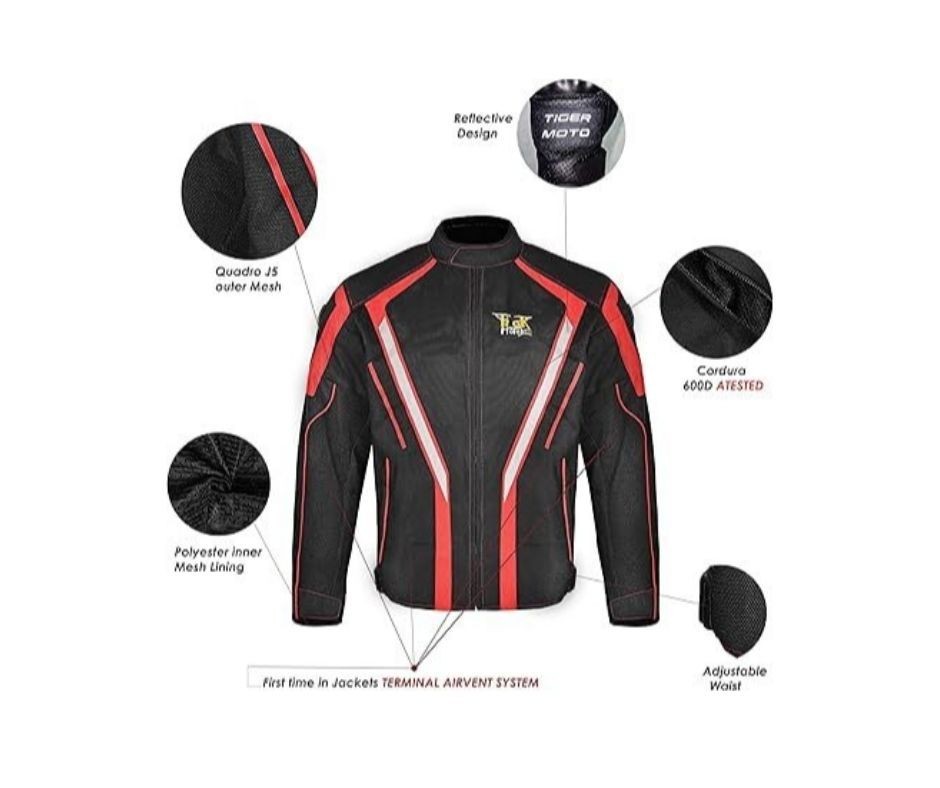 Adventure Touring Motorcycle Jacket – CE Armored All-Season Gear for Riders