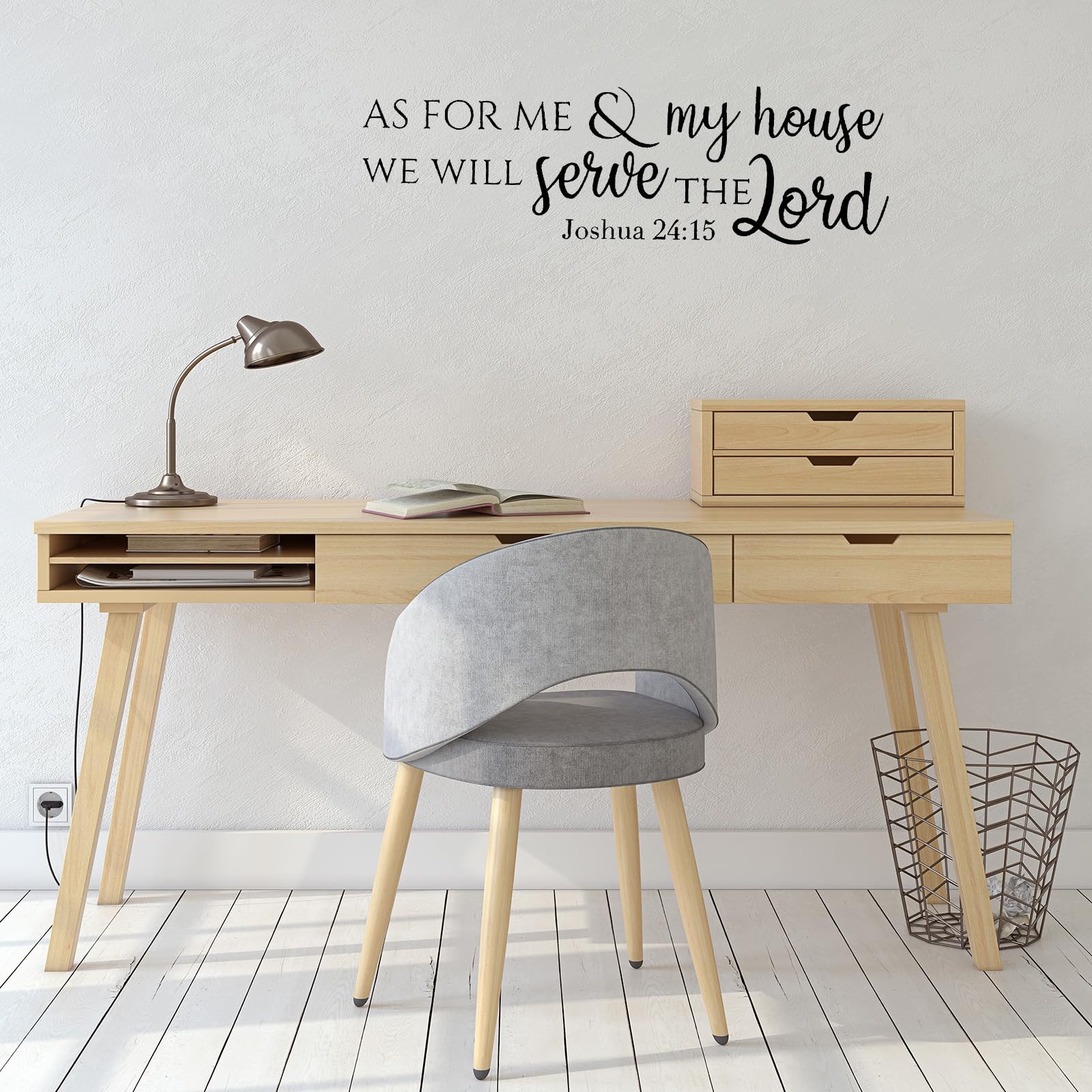 7 Pcs Bible Verse Wall Stickers Inspirational Quote Wall Decals Religious Mot…