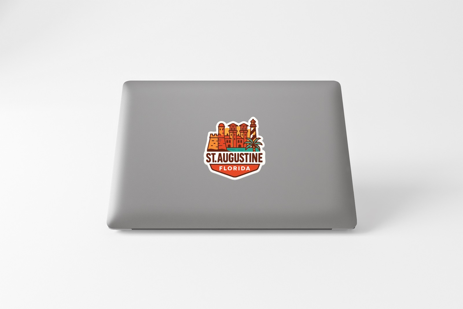 St Augustine Sticker Decal Vinyl Die-Cut City Skyline Landmark Design