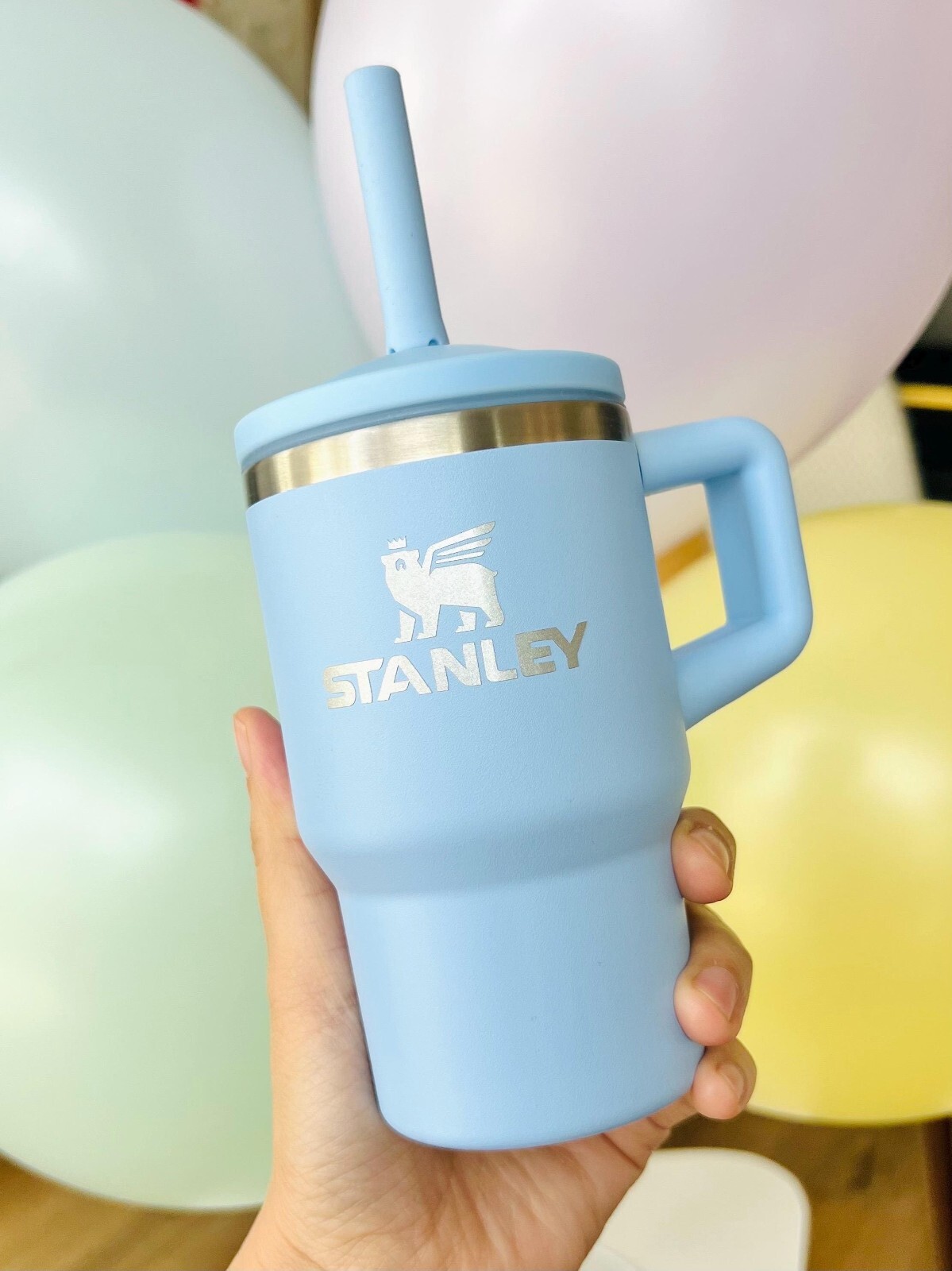 Stanley Logo Icon Tumbler Vinyl Decal Sticker 1.8"W ORIGINAL SIZE