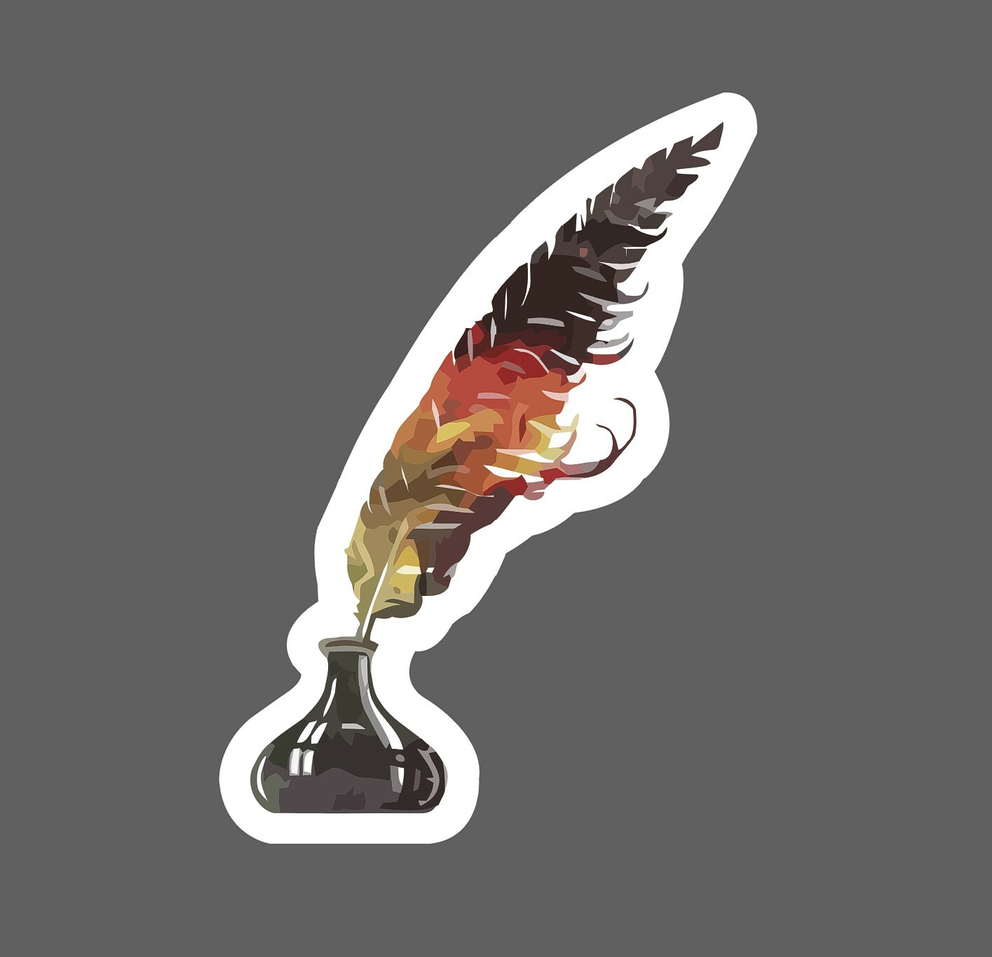 Quill and Ink Sticker Writing Waterproof – Buy Any 4 For $1.75 Each Storewide!