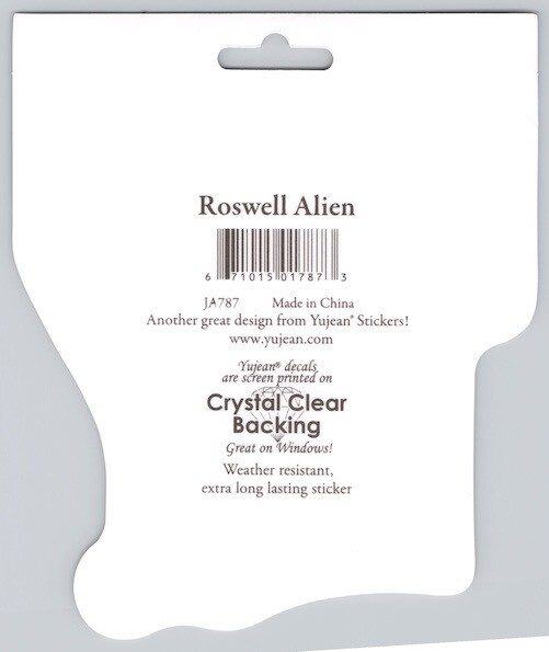 Alien World Tour Roswell Sign Die-Cut Decal Sticker New Area 51 Space Tourist