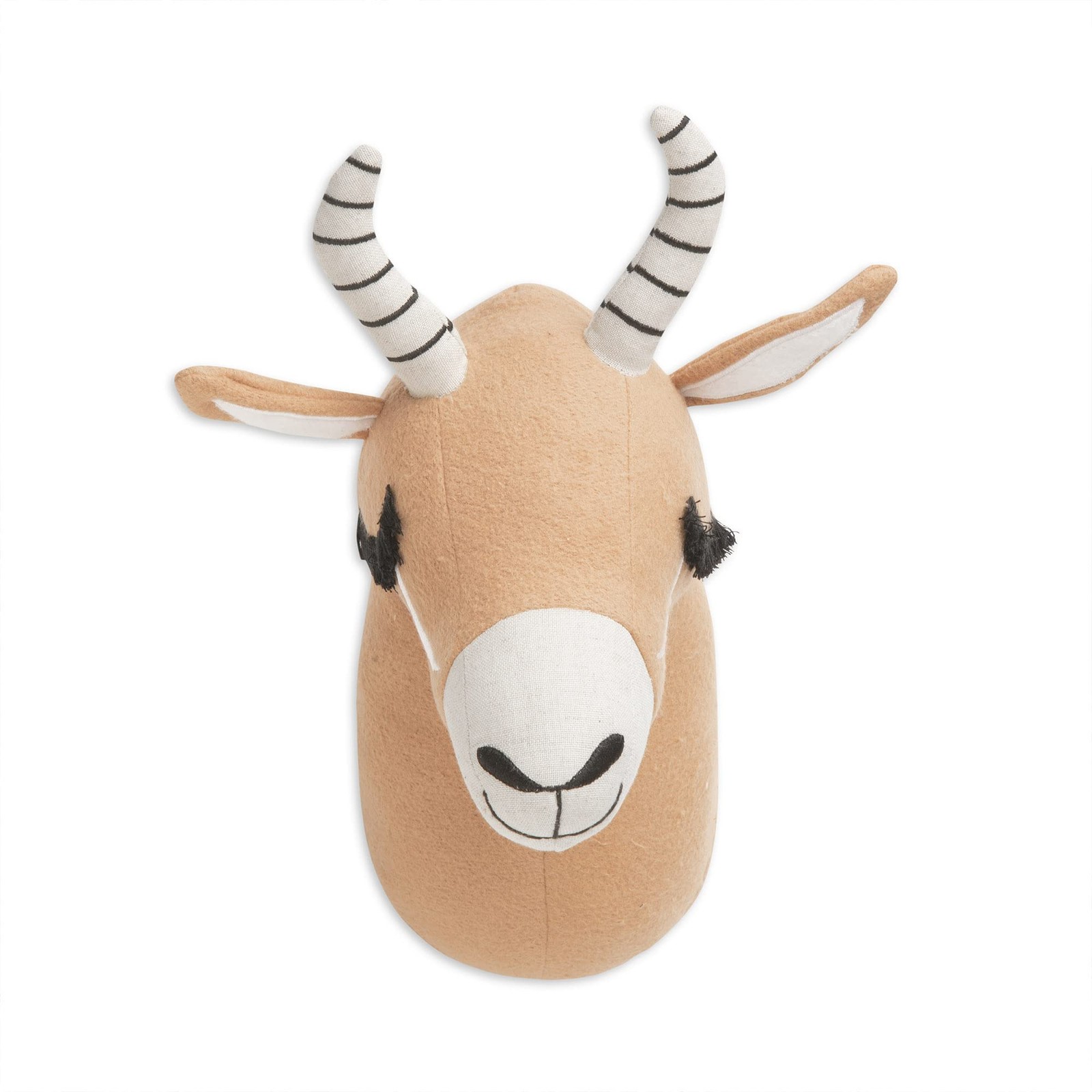 Safari Nursery Décor, Plush Animal Wall Décor for Boys and Girls, Antelope, 7…