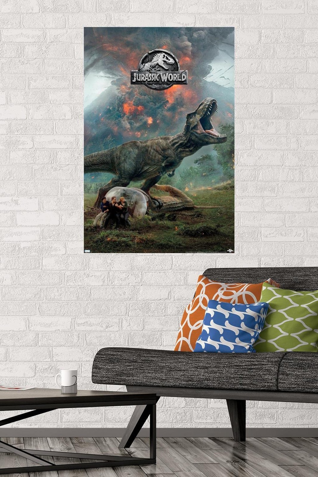 Trends International Jurassic World: Fallen Kingdom – Volcano Wall Poster, 22…