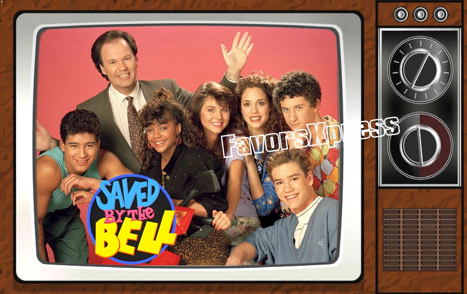 Saved By The Bell Classic TV Show PHOTO MAGNET 4 X 2.5 INCHES