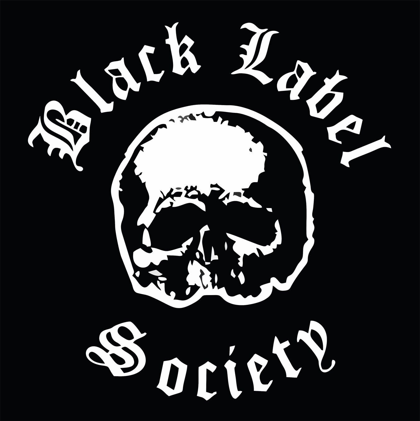 Black Label Society Stickers anime cute misfits art pun indie 90s