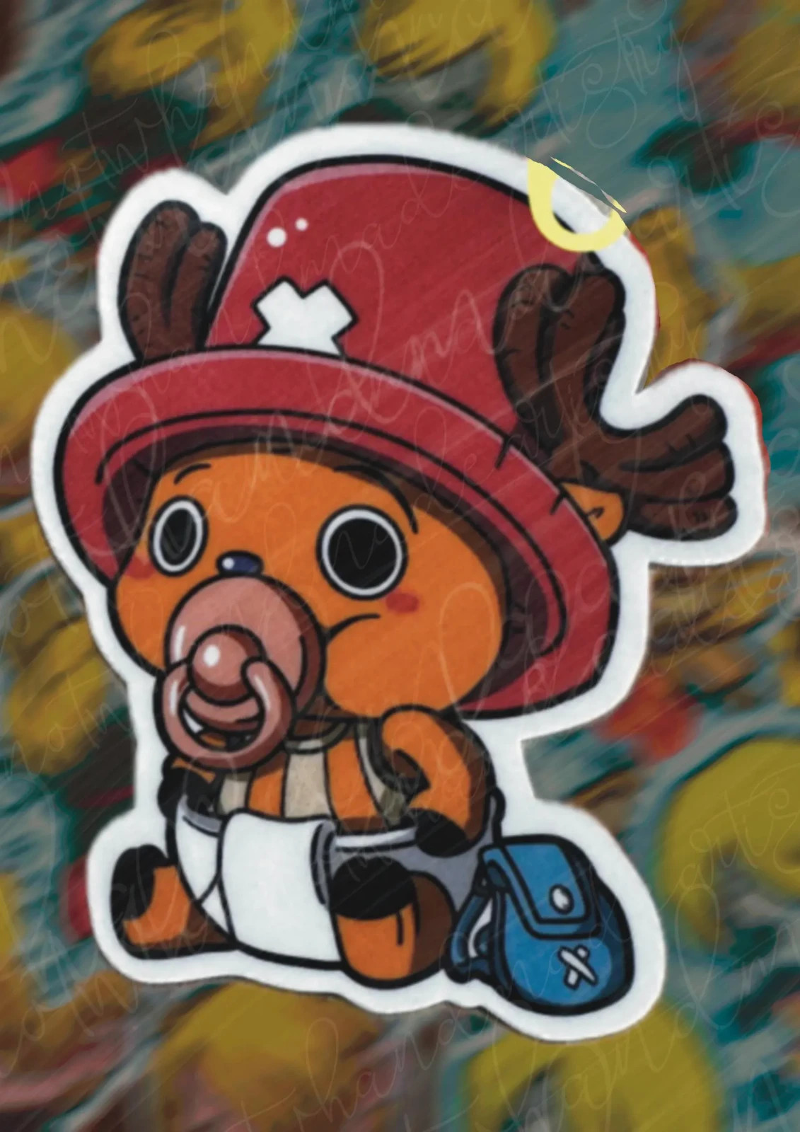 One Piece Chopper Doctor Reindeer Weatherproof Stickers