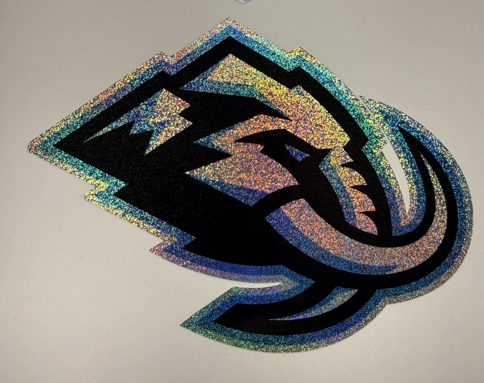 Utah Mammoth Holographic Tiny Sparkle Vinyl Decal