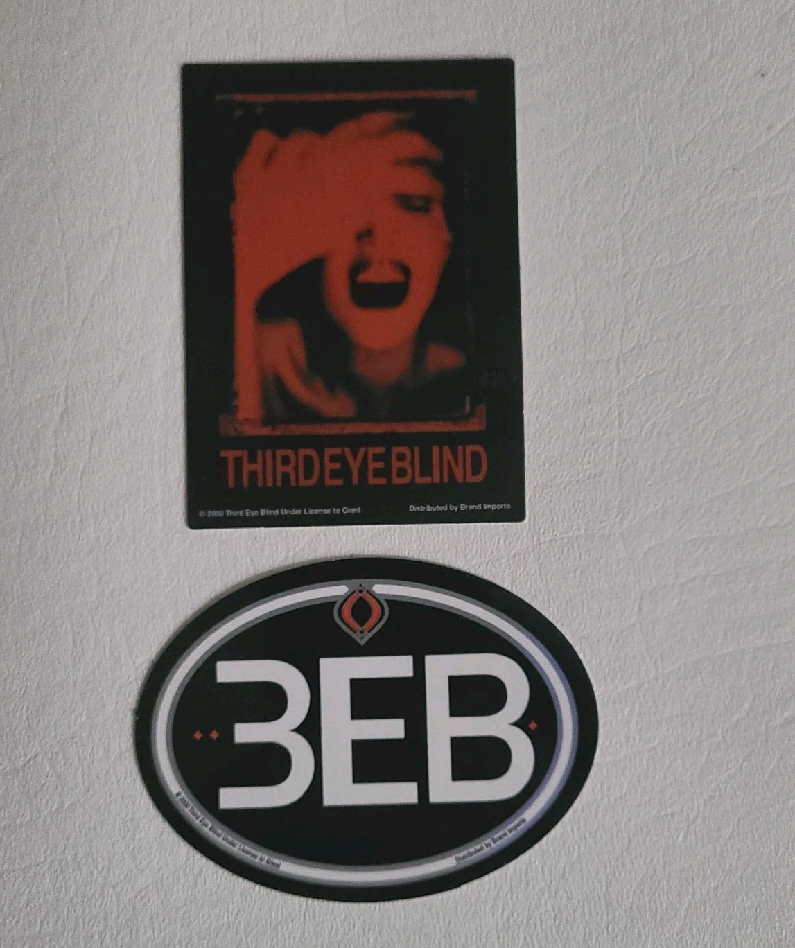2 Third Eye Blind Vintage Sticker Oop Rare Set Guitar Case Speaker Laptop Y2k