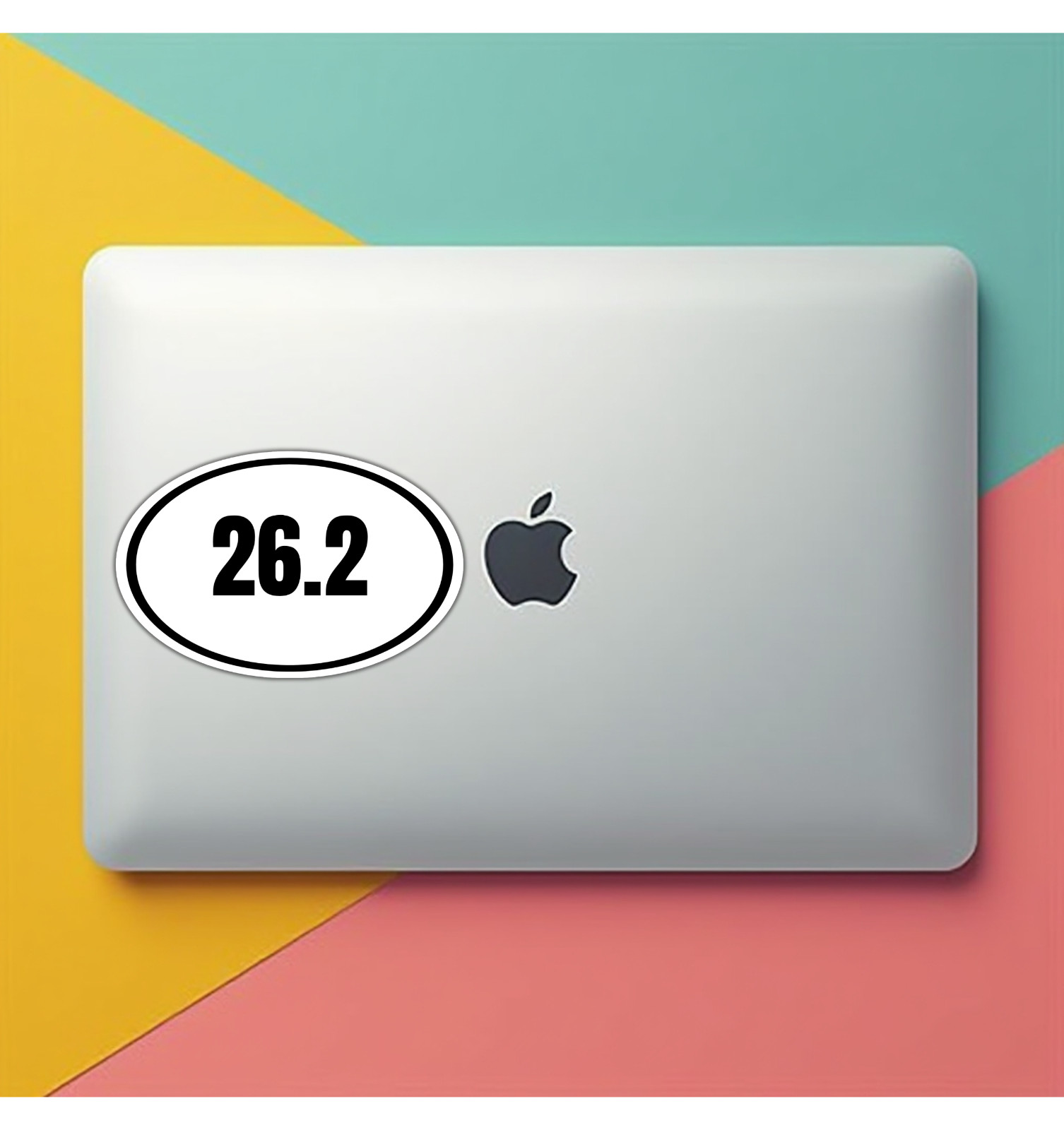 26.2 Full Marathon Fridge Magnet or Laptop Sticker