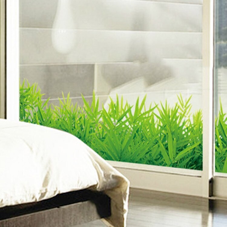Wall Sticker Grass Decal Removable Vinyl Mural Garden Art Bedroom Home Decor