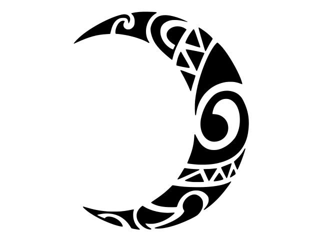 CELTIC TRIBAL MOON Vinyl Decal Car Sticker Wall Truck CHOOSE SIZE COLOR