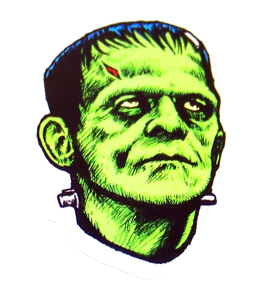 FRANKENSTEIN Cut Sticker Decal Monster Movie Horror Film Frankenstein