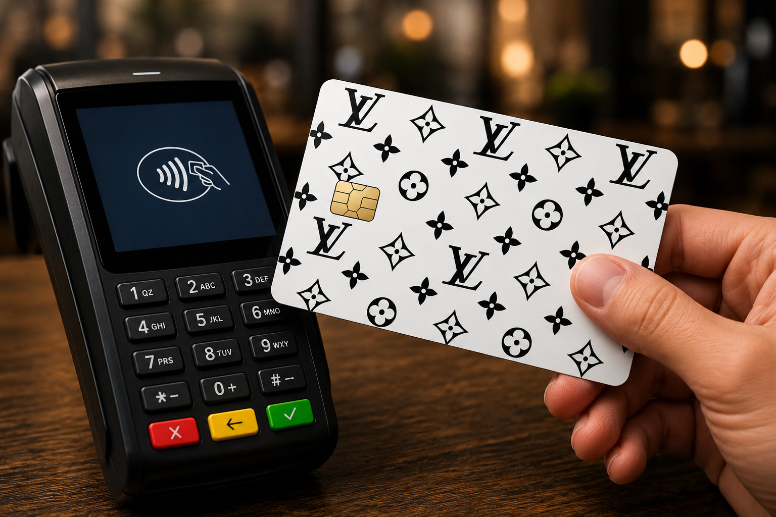 BW Credit Card Debit Card Luxury Skin Cover Vinyl Sticker Decal Laminated