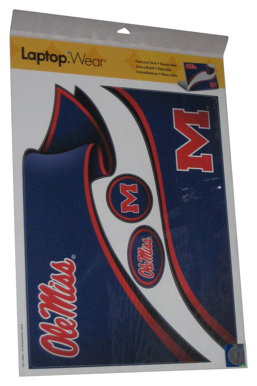 University of Michigan State OleMiss Roommates Peel and Stick Laptop Wear Sticke