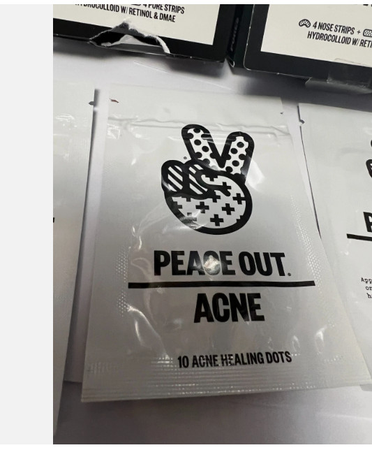 Peace out , pores, acne, acne acne , instant pore perfector :PICK