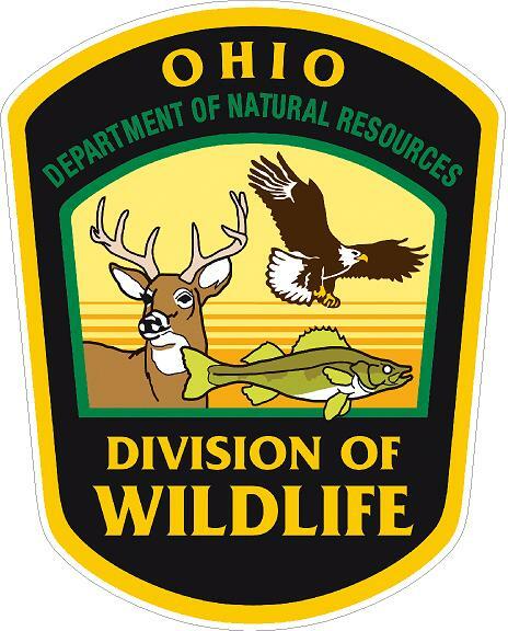 Ohio Dept. of Natural Resources Div. of Wildlife Vinyl Sticker DNR Game Warden