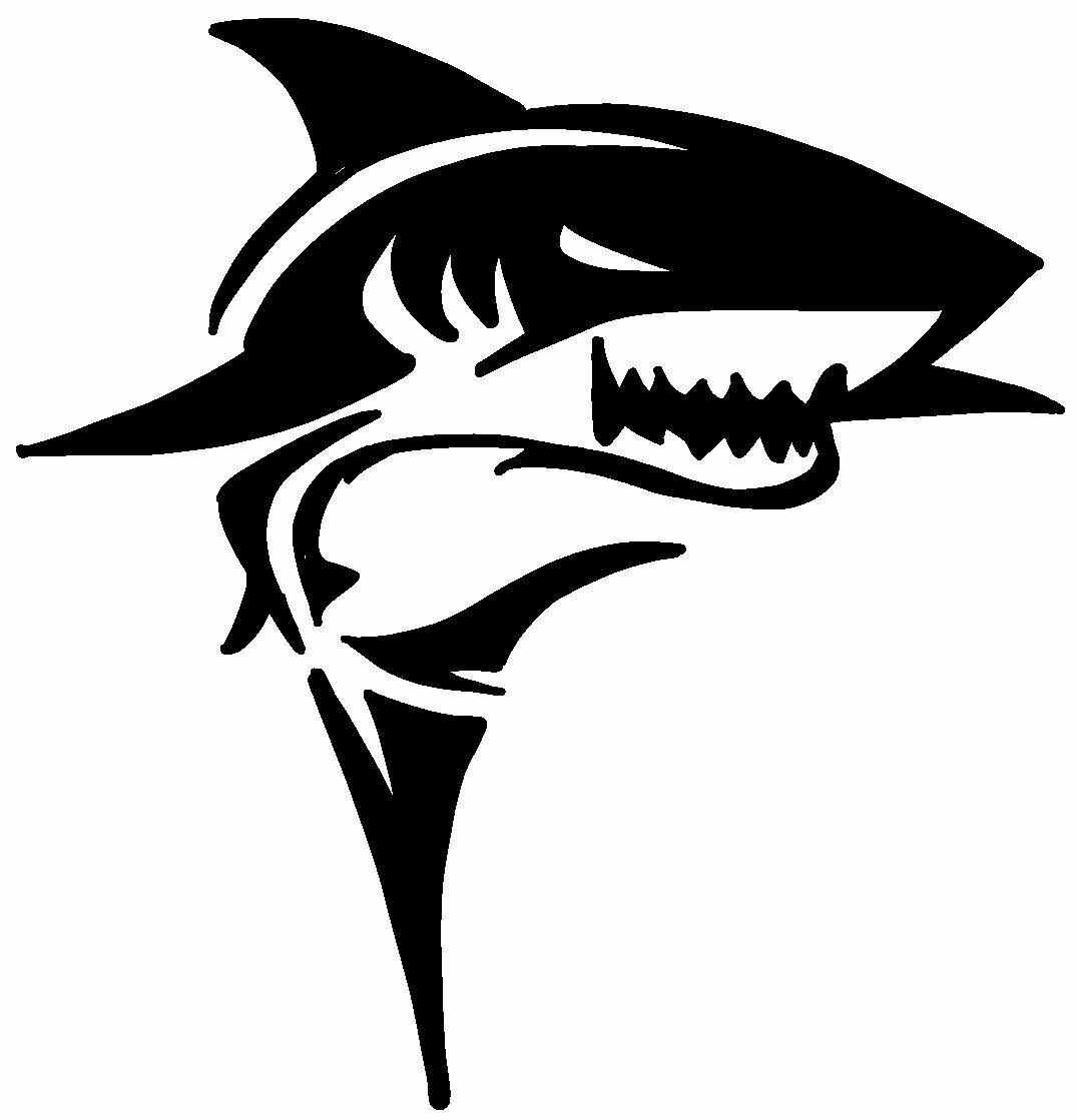 Shark Vinyl Die Cut Car Decal Sticker