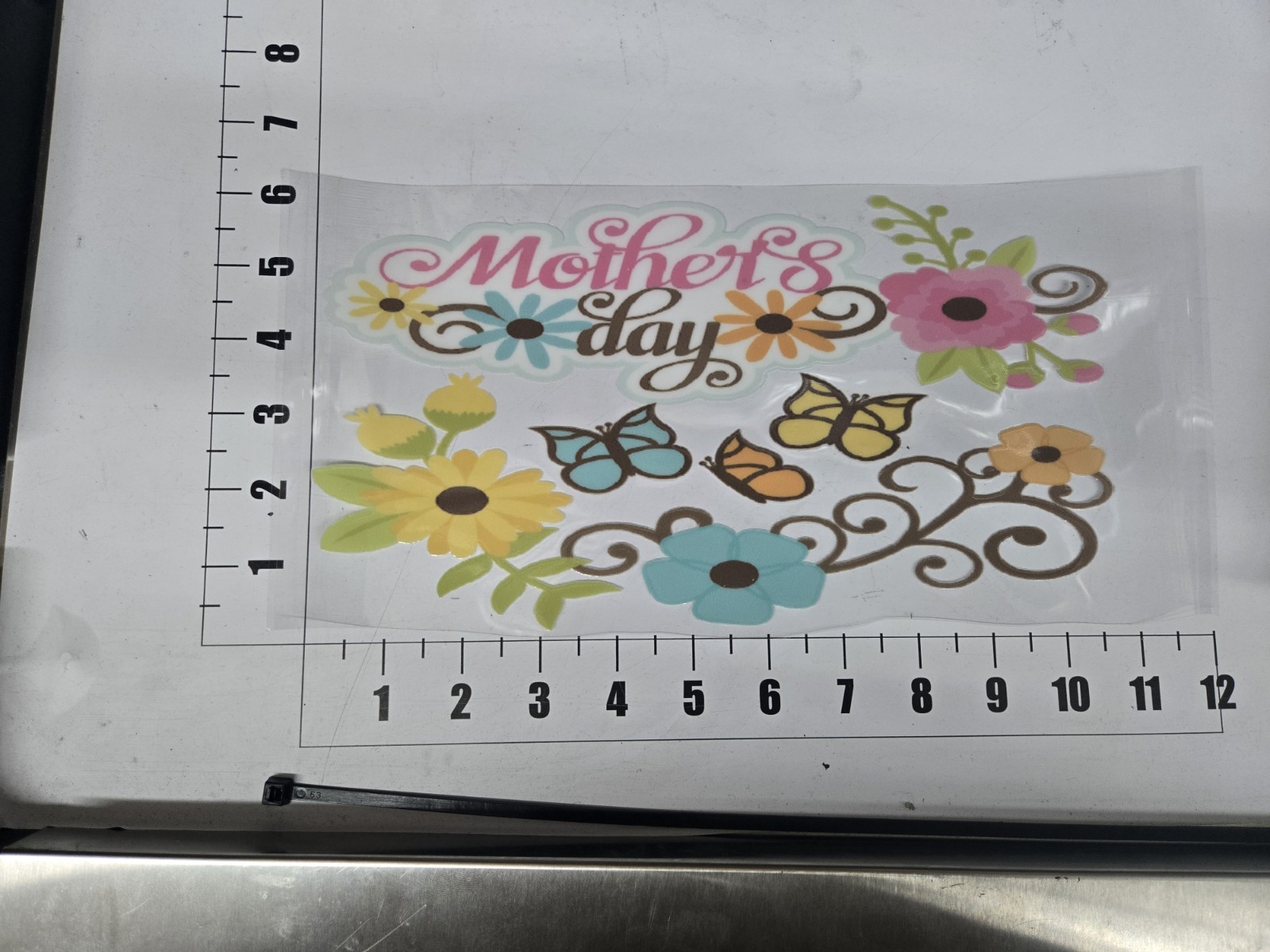 Happy Mothers Day Sticker Uv dtf Size Sheet 5.5×10.5 Inch