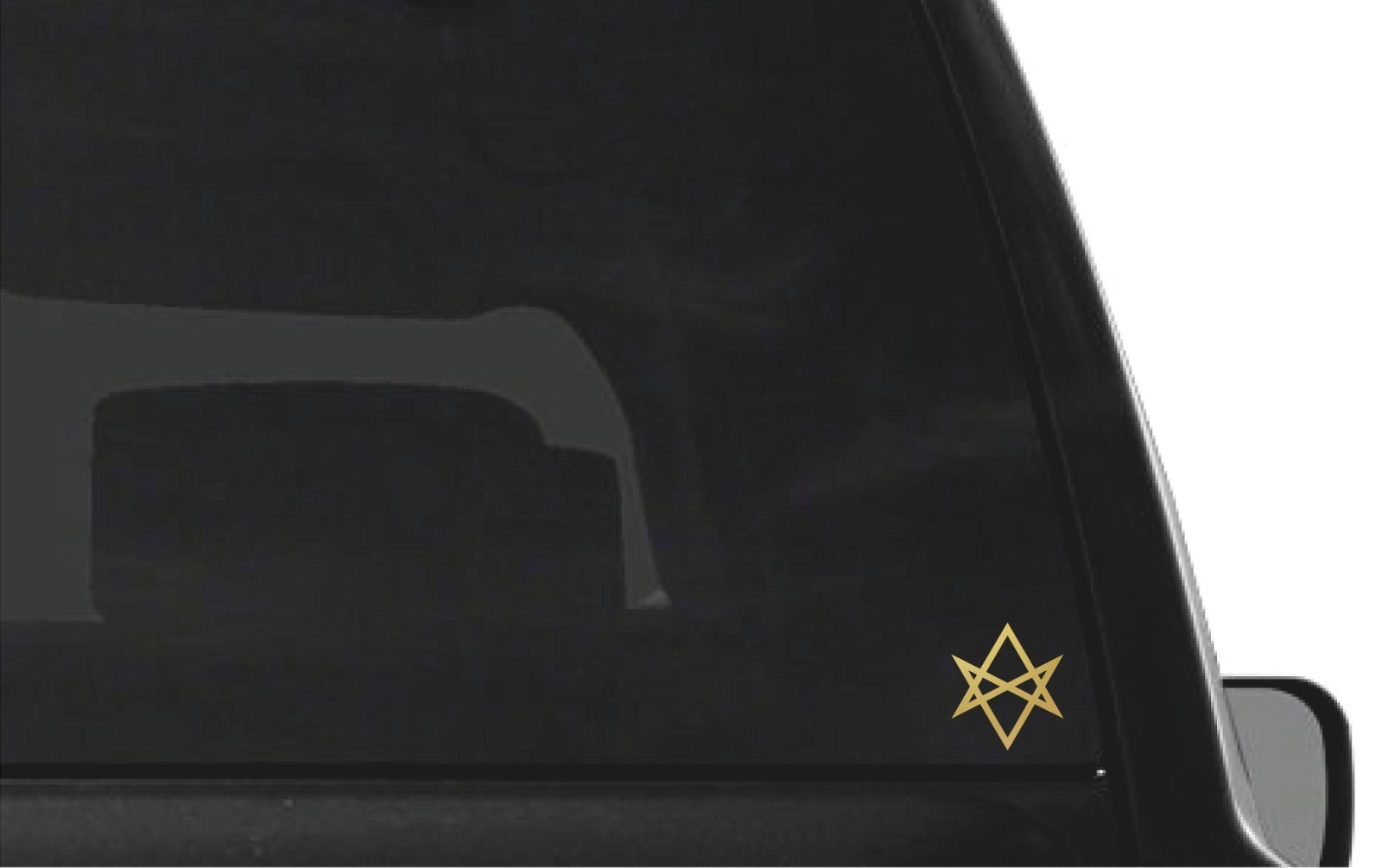 Thelema Sigil Symbol vinyl decal Occult Aleister Crowley Symbol Sticker