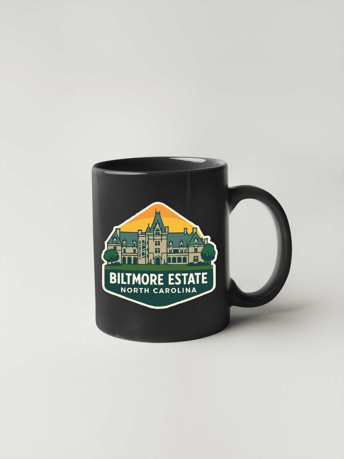 Biltmore Estate North Carolina Sticker Decal Vinyl Die-Cut Symbolic Landmark