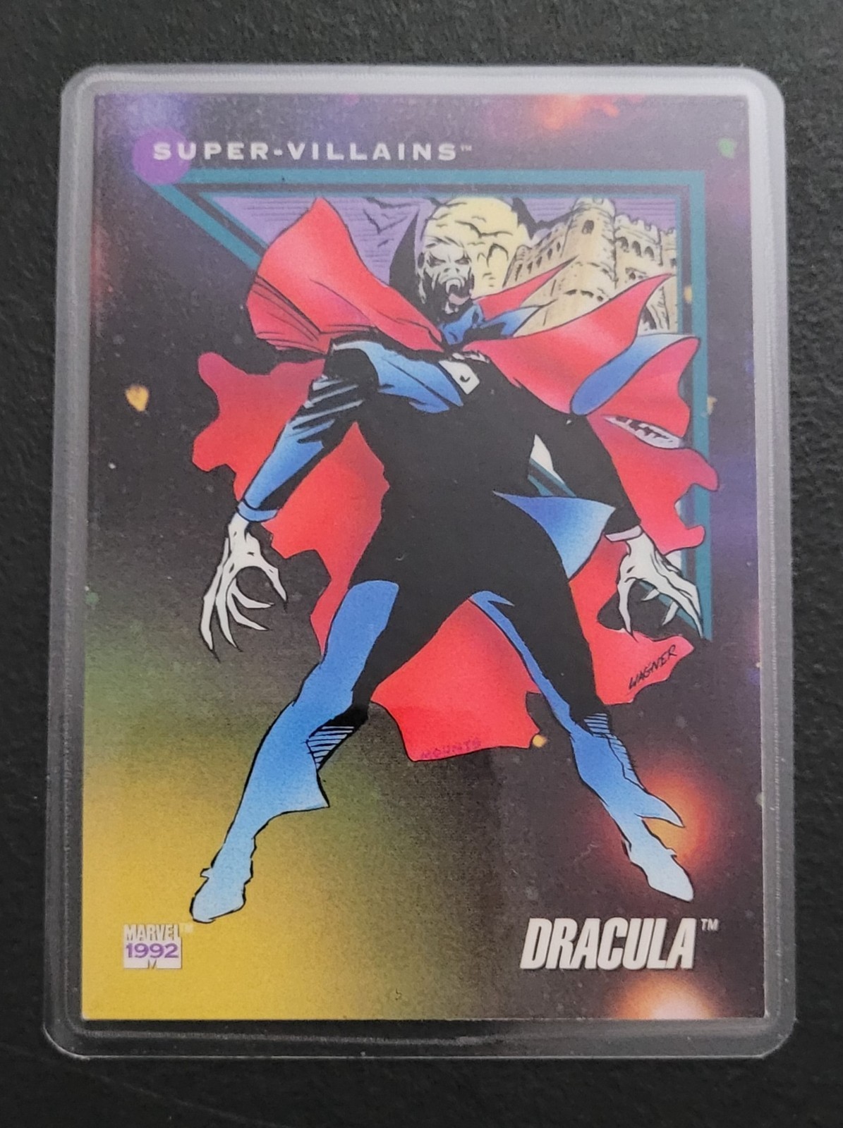 1990's Impel Marvel Univ Super Villains Fridge/Locker/Cabinet Laminated Magnet