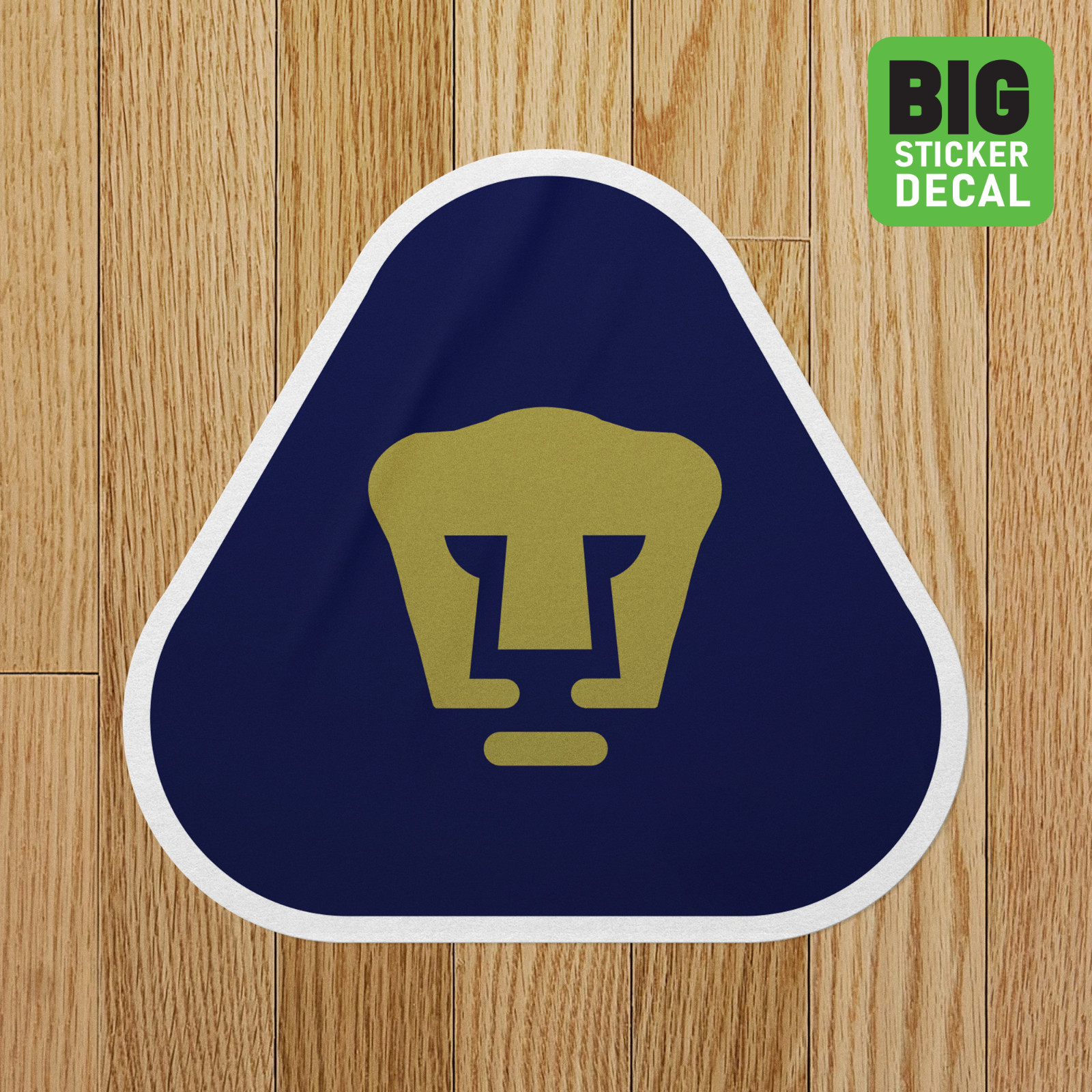 Pumas UNAM Mexico Big Laminated Vinyl Sticker Car Decal Calcomania Carro