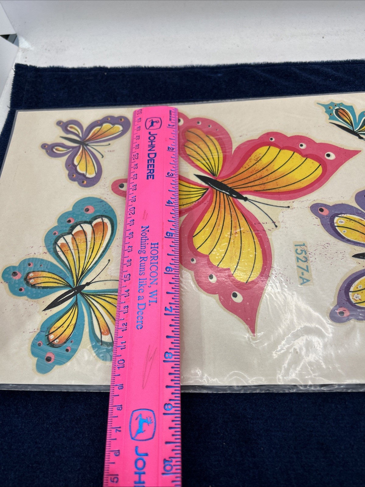 Vintage Meyercord Decals Retro Butterflies Botanical Craft Transfer