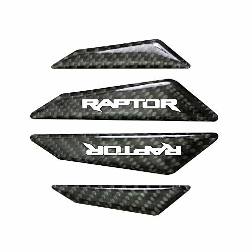 Ford F-150 Raptor Real Black Carbon Fiber Door Edge Guard Decal