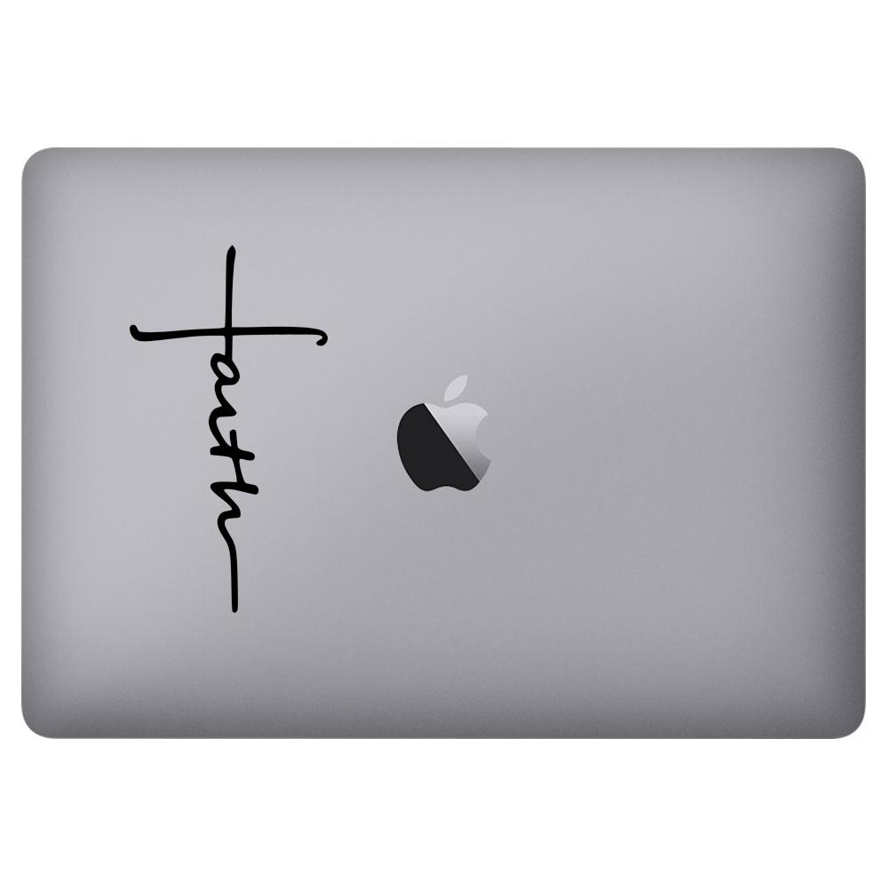Faith Cross Christian Church Vinyl Decal Sticker for Car Window Wall Door