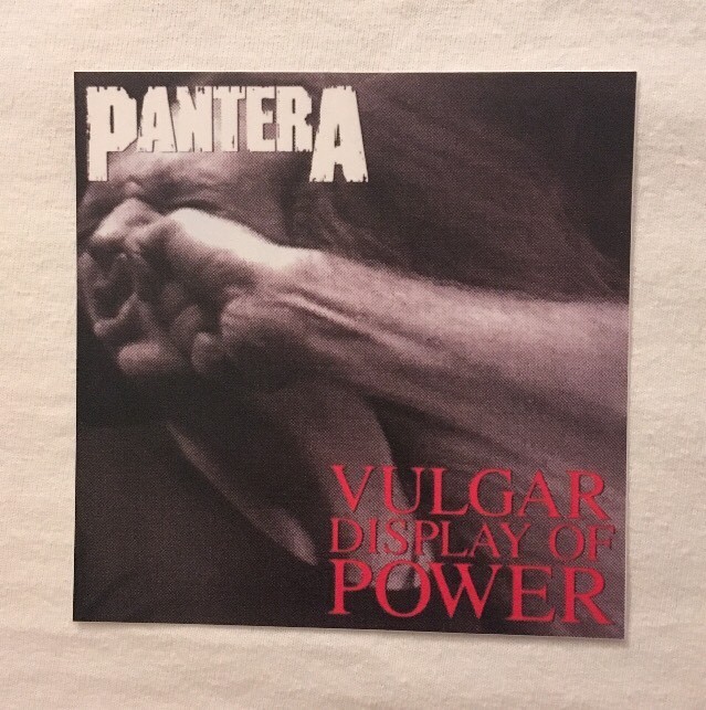 Pantera Sticker – Vulgar Display Of Power
