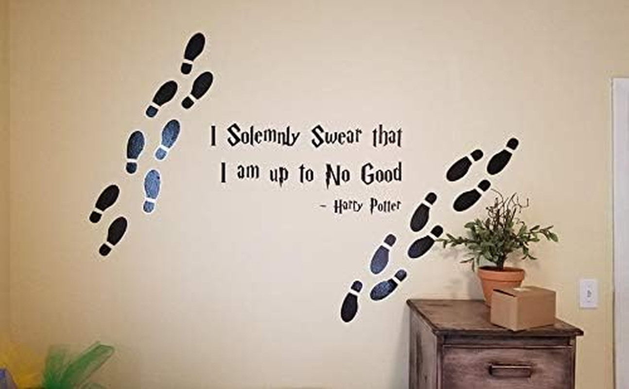 20 Pairs 40 Prints Black Shoes Footprint Stickers PVC Footprint Decals for Of…