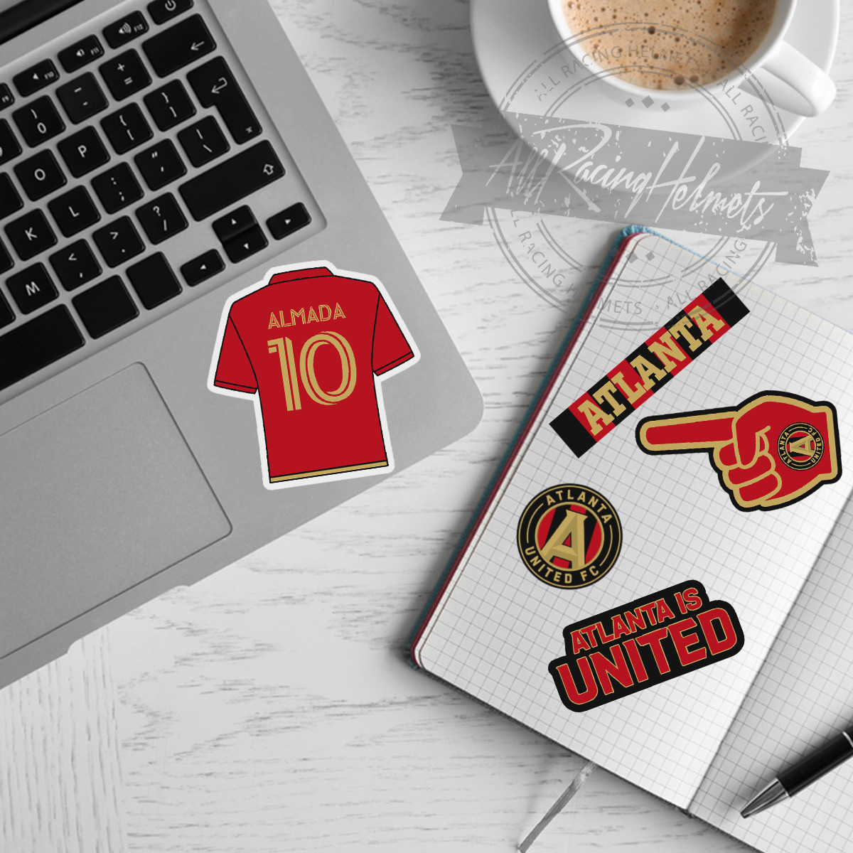 Atlanta United FC MLS Soccer A4 Printed Vinyl Decal Sticker High Quality Kit New