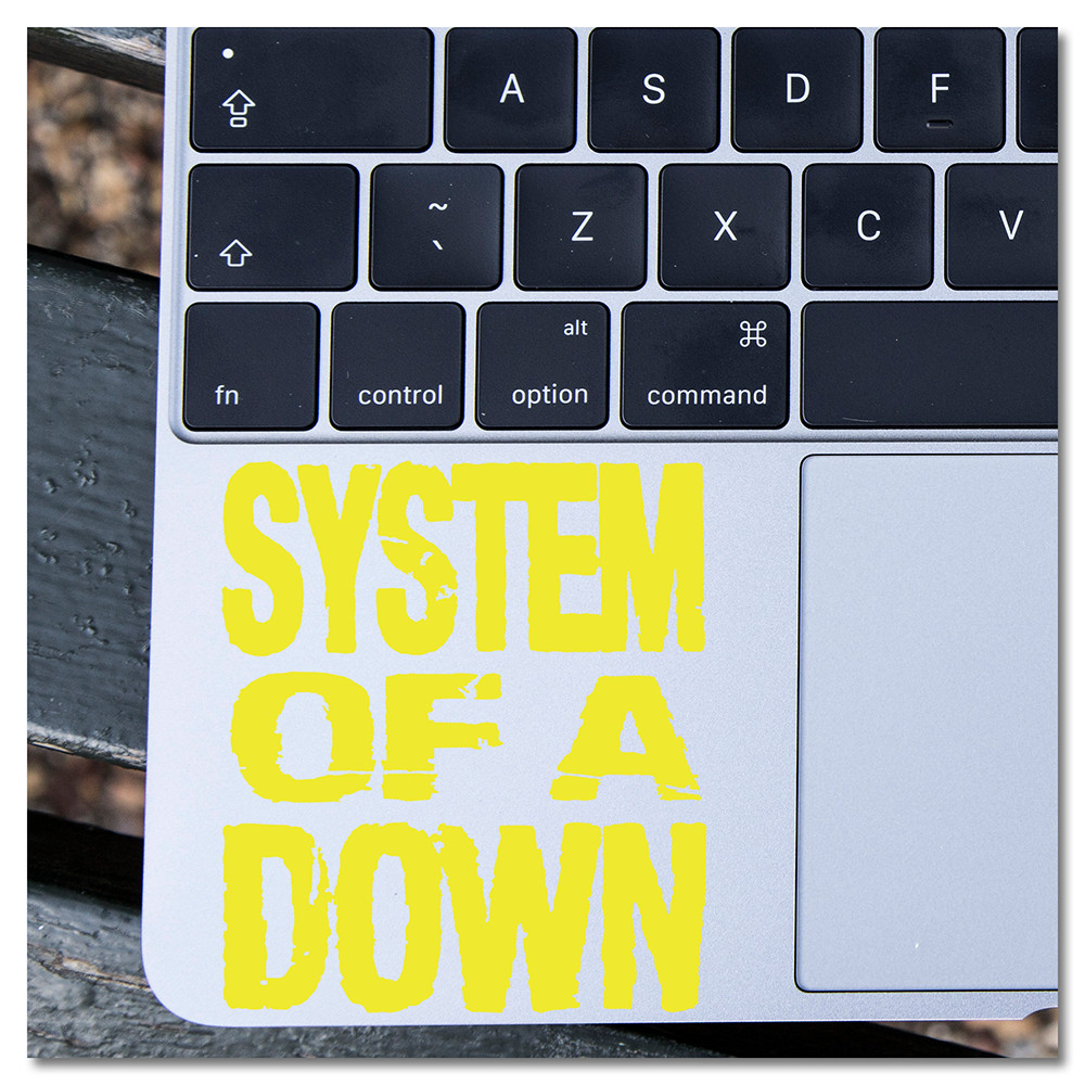 6" System of a Down Vinyl Decal Sticker