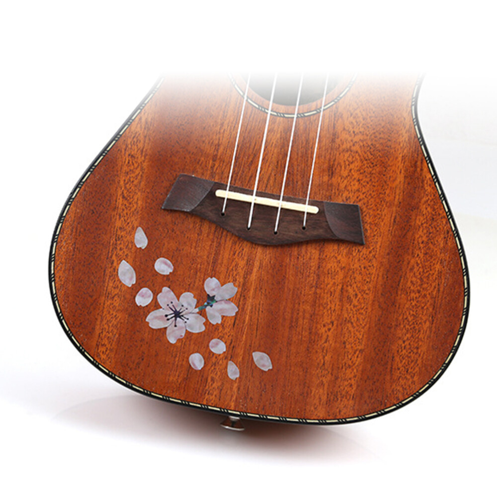 2 Pcs Floral Guitar Sticker Guitar Inlay Stickers Acoustic Guitar Decals