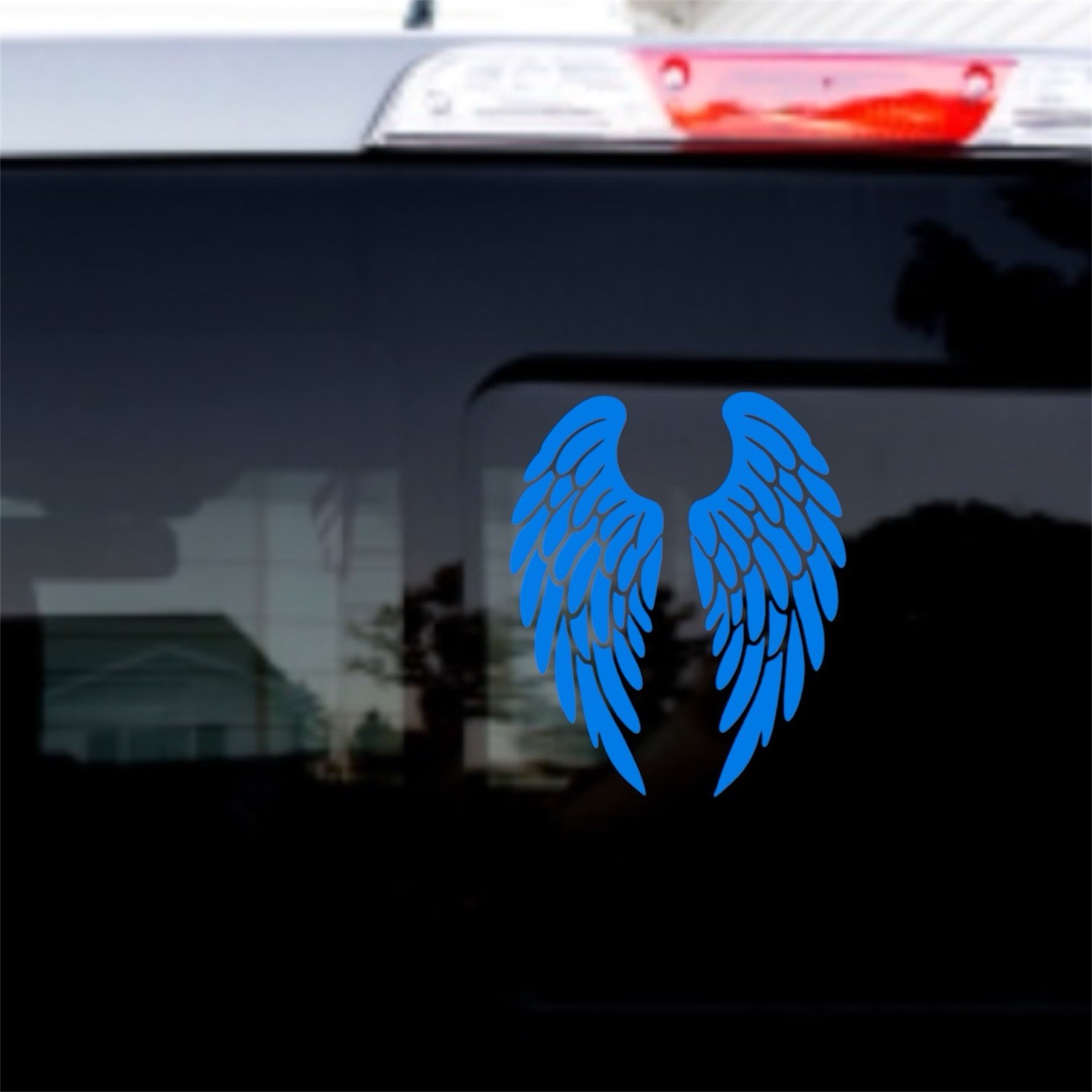 Angel Wings Decal for car Windows Laptops most Smooth Surfaces