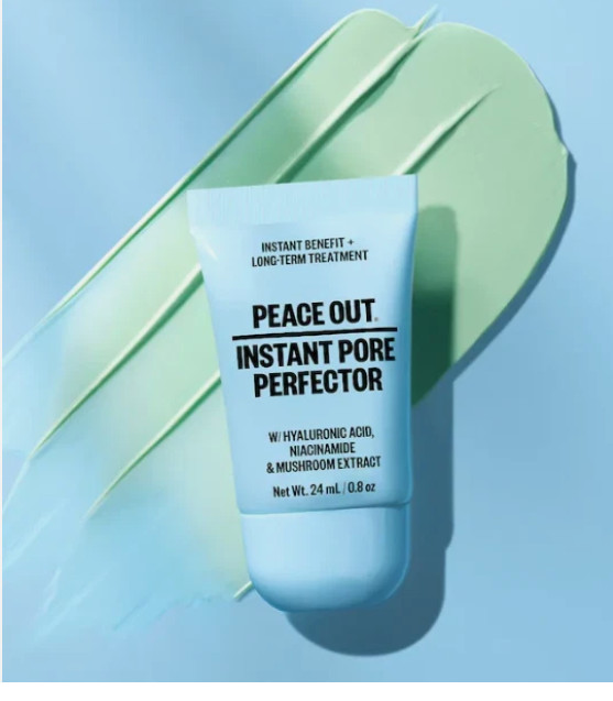Peace out , pores, acne, acne acne , instant pore perfector :PICK