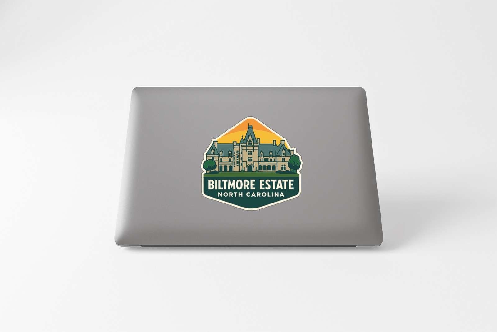 Biltmore Estate North Carolina Sticker Decal Vinyl Die-Cut Symbolic Landmark