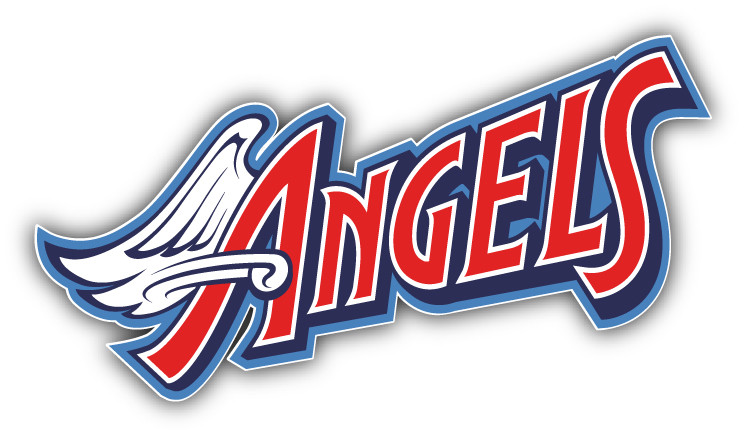Anaheim Angels MLB Baseball Slogan Wing Car Sticker – 3", 5", 6" or 8"