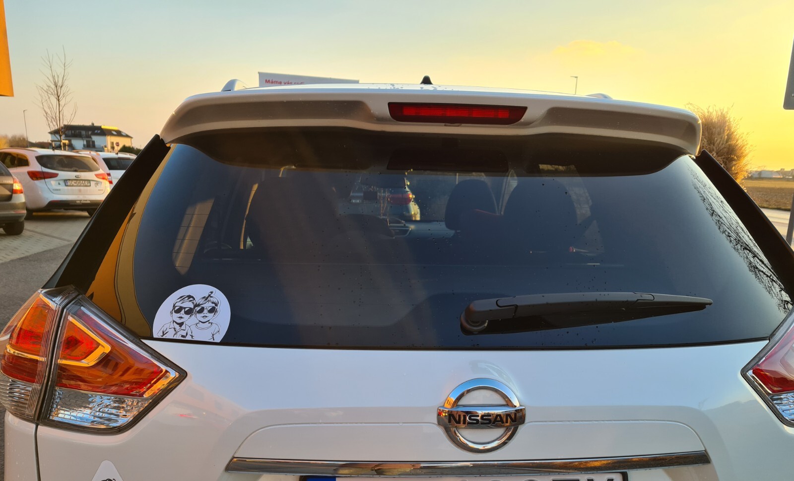 Baby on board sticker