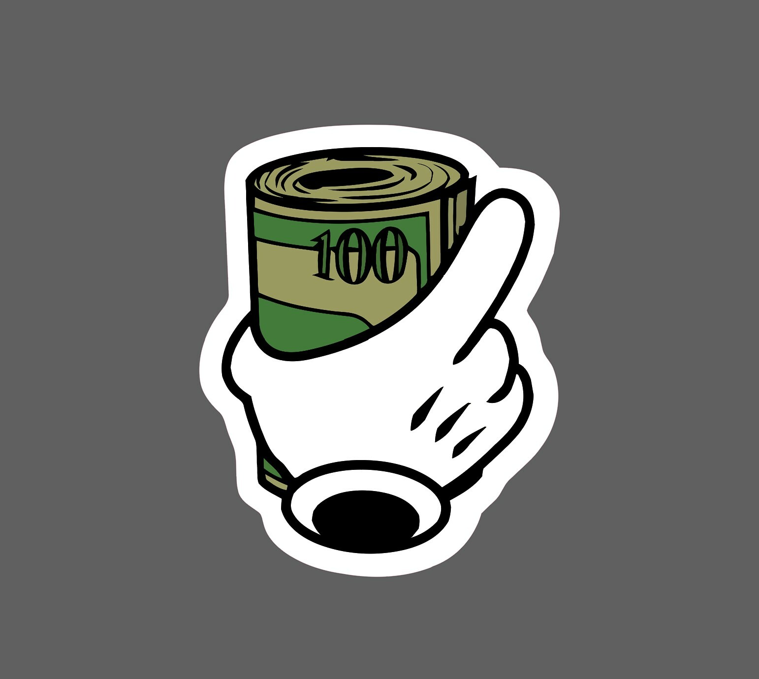 Glove Holding Money Sticker Waterproof – Buy Any 4 For $1.75 Each Storewide!