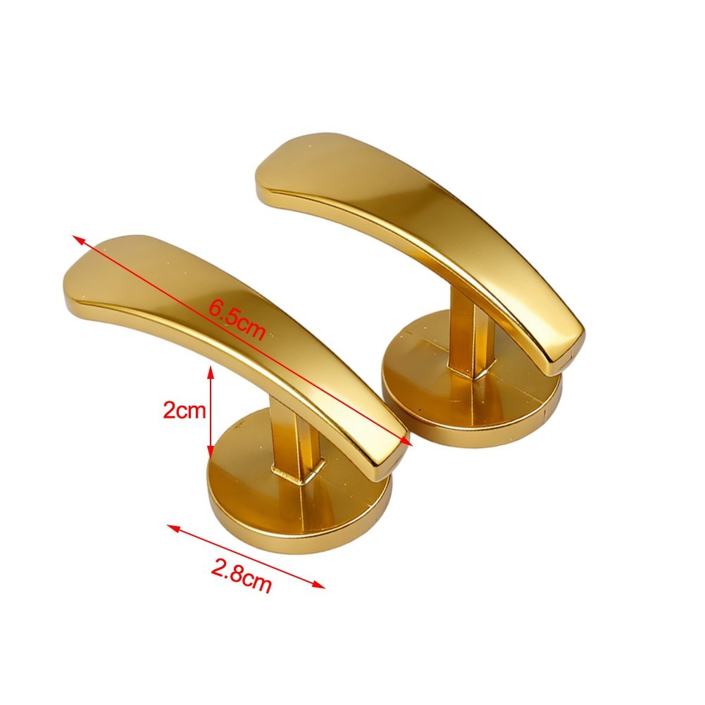 Zinc Alloy Wall Mount Curtain Tieback Hooks Compact 6.5 2.8 cm for Any Room
