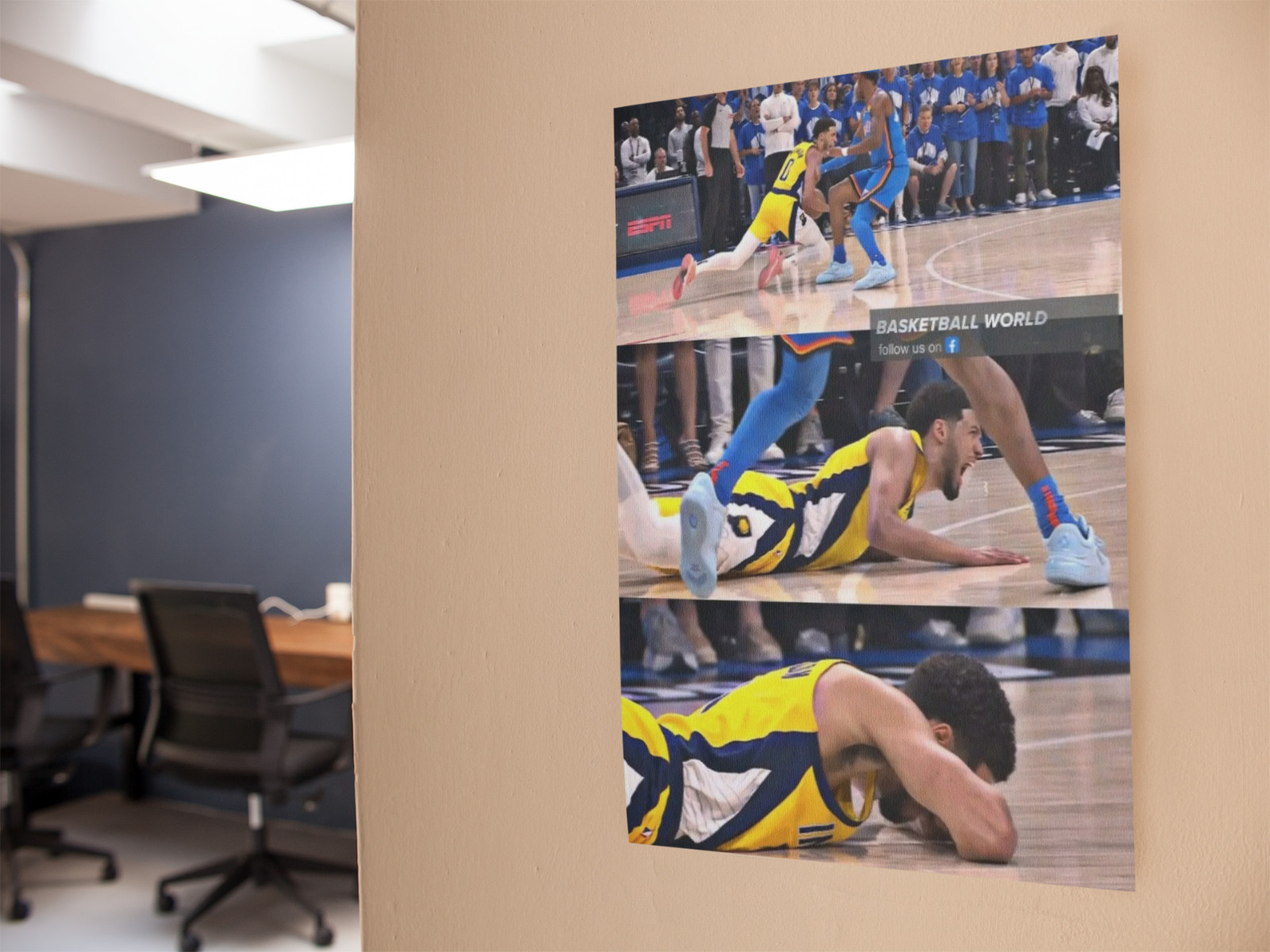 Basketball Superstar Wall Vinyl Decal Graphic Poster Print Removable Adhesive
