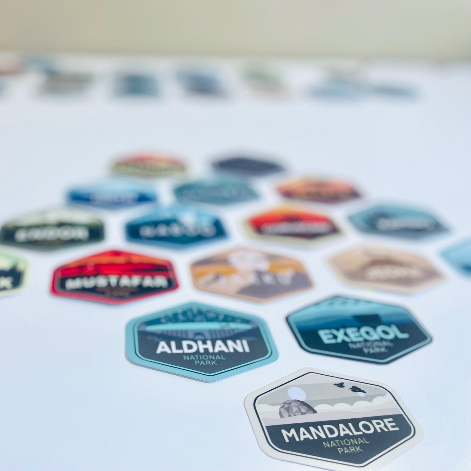 Star Wars National Parks Stickers | Pick Any 3 for $10 | Waterproof Vinyl Decals