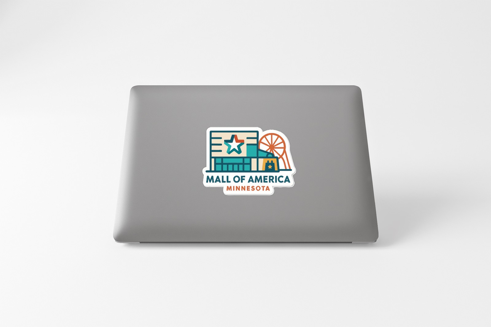 Mall of America Minnesota Sticker Decal Vinyl Die-Cut Symbolic Landmark Design