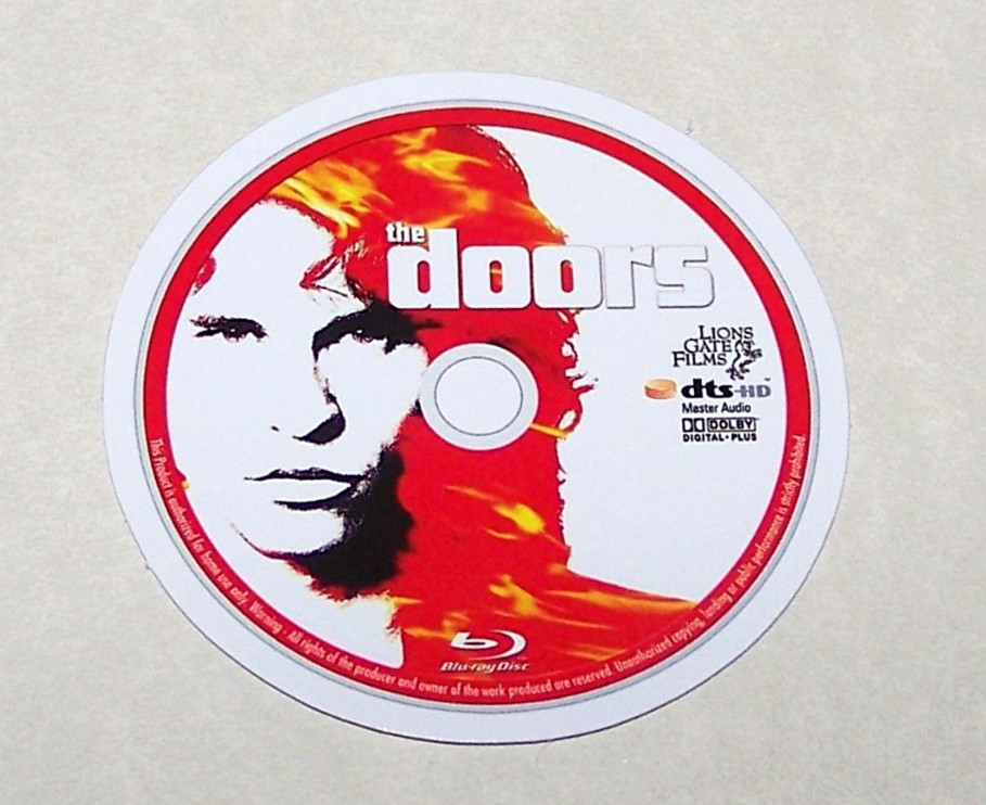 THE DOORS – Logo Die Cut Sticker Decal Music Band Rock The Doors Jim Morrison
