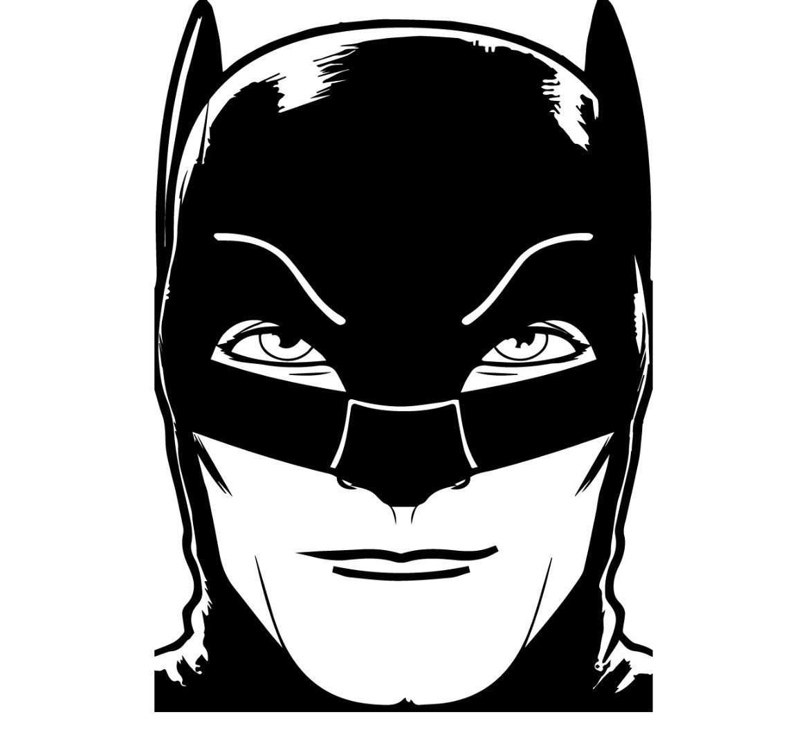 Adam West vinyl decal Batman DVD batmobile 66 gotham comic book 6"x8"