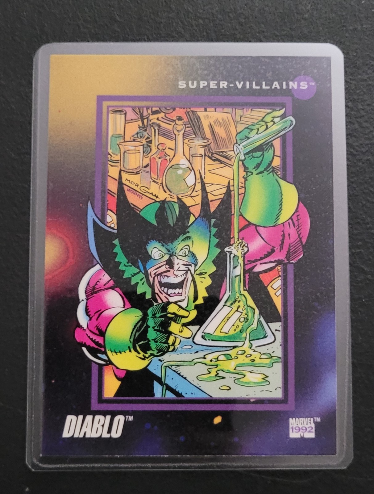 1990's Impel Marvel Univ Super Villains Fridge/Locker/Cabinet Laminated Magnet