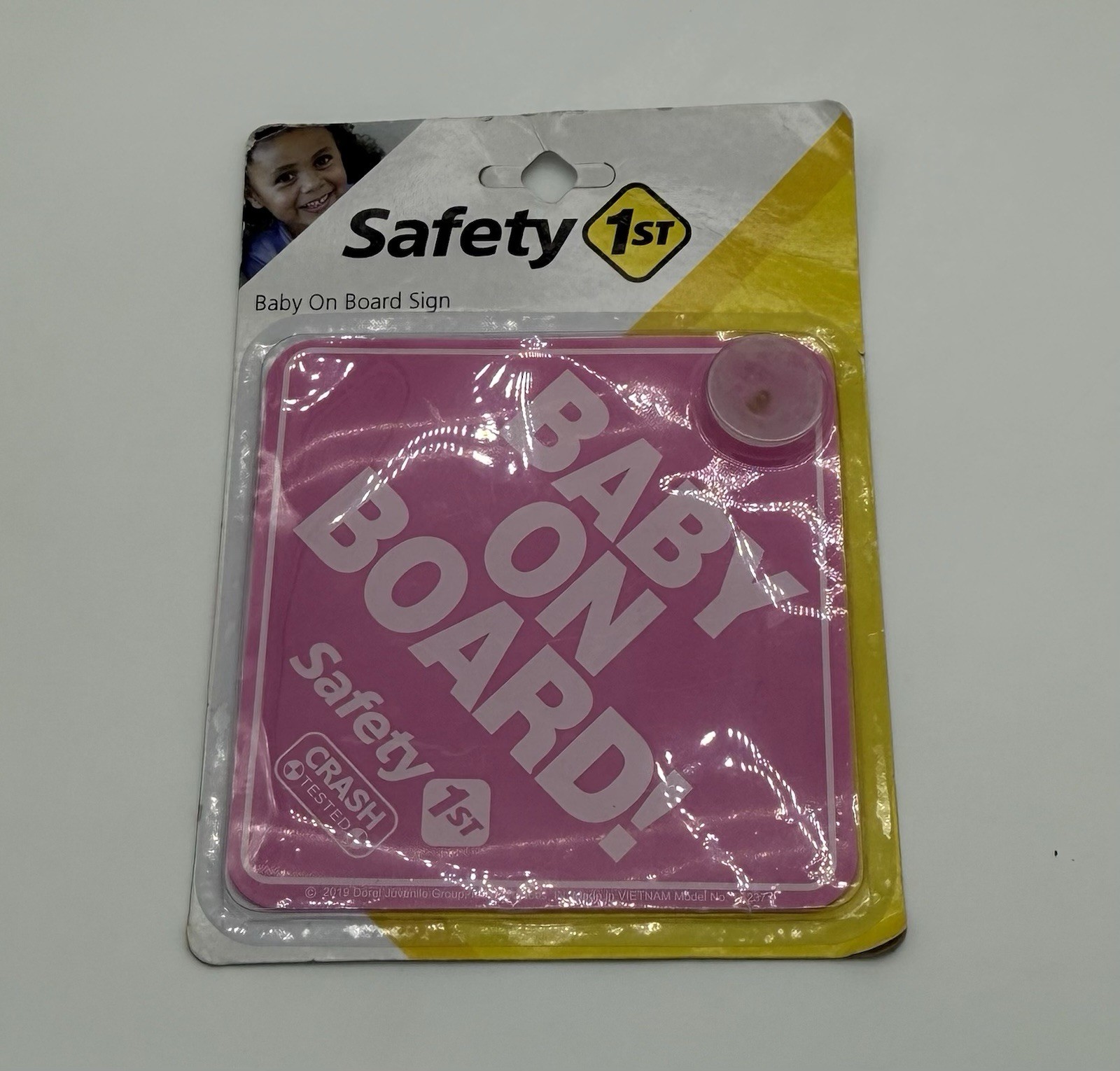 Safety 1st Brand New Sealed – Baby On Board Baby Car Sign Pink Fast Shipping