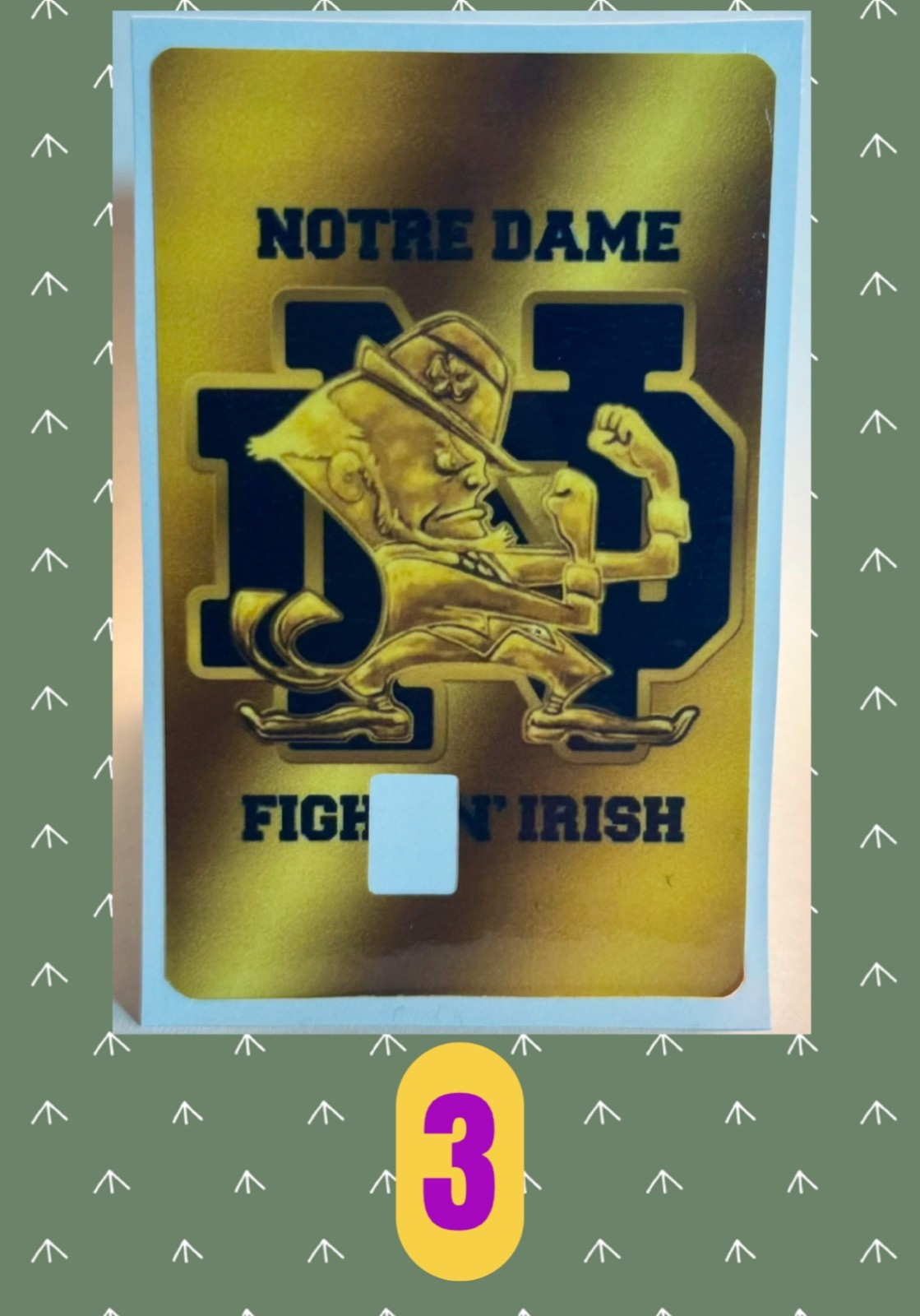 NOTRE DAME HIGH QUALITY CREDIT DEBIT CARD SKINS DECALS